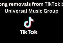 Song Removals From Tiktok By Universal Music Group