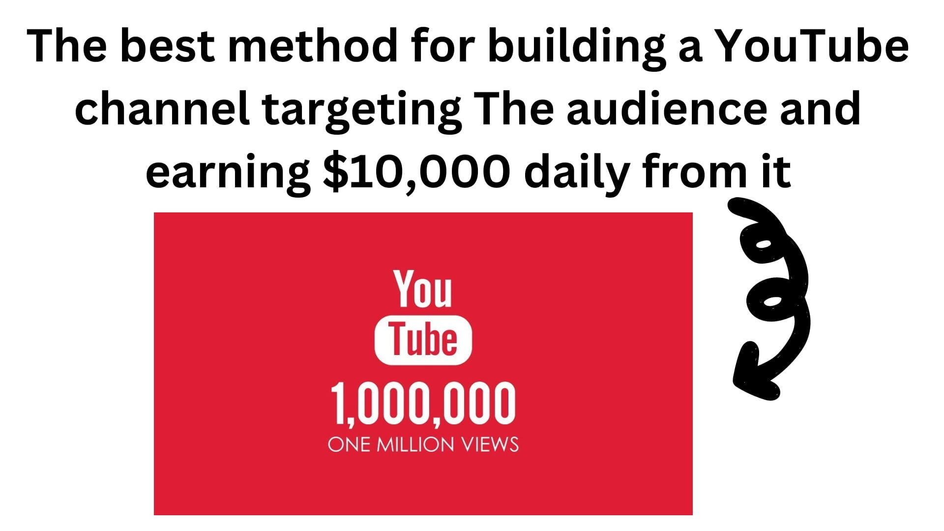 The Best Method For Building A Youtube Channel Targeting The Audience And Earning $10,000 Daily From It
